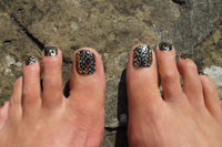 Metallic Lepoardskin Minx Toes - Click here to enlarge this image