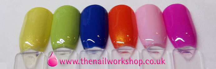 CandyLand Colours on swatches