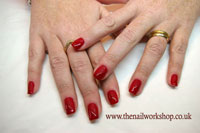 Red y To Wear Gelish - Click here to enlarge this image