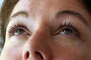 The final result - natural looking eyelashes!