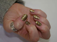 Sharon's Nails with Don't be so particular Magneto - Click here to enlarge this image